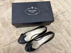 PRADA パンプス 1I445D ブラック 38.5(イタリアサイズ)のサムネイル
