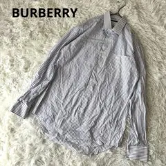 BURBERRY LONDON ストライプ長袖シャツ メンズM相当