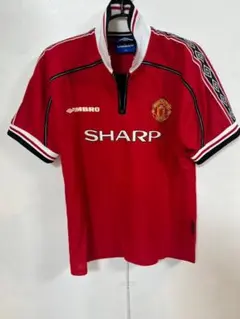 美品　マンチェスター・ユナイテッド 赤 ジャージ