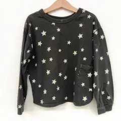▢BREEZE 星柄長袖カットソー　130㎝