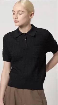 ＜Steven Alan＞CABLE POLO CALLOR KNITのサムネイル