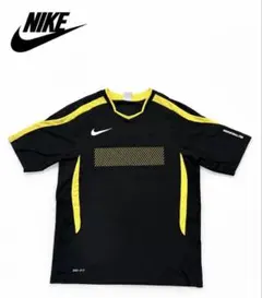 ★ NIKEナイキ NFTB プラシャツ L 黒黄色 サッカー