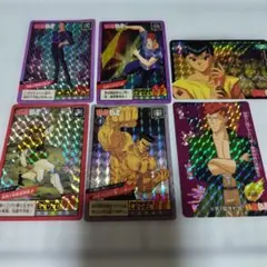 幽遊白書　カードダス　キラ　６枚
