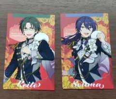 あんスタ　スタフォニ 蓮巳敬人 神崎颯馬 　紅月　カード