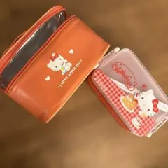 サンリオ♡ハローキティ♡ティータイム保冷バッグ付きランチボックス♡新品プライズ♡