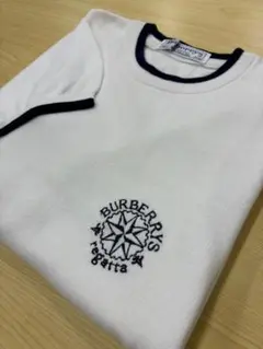 Burberry 半袖Tシャツ ホワイト サマーニット