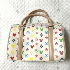 ミッキー柄　ショルダーバッグ　ボストンバック　ハンドバッグ