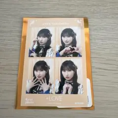 = LOVE イコラブ 山本杏奈 4カットフォトカード vol.3