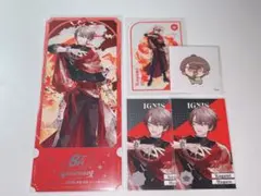 8周年 加賀美ハヤト チケット風カード 特典 メタルカード ステッカー