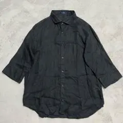 リネン100% 春夏 URBAN RESEARCH 美品 シャツ R-7666