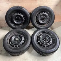 【2023年製 4-SEASONS】155/70R13 ホイール付4本セットのサムネイル