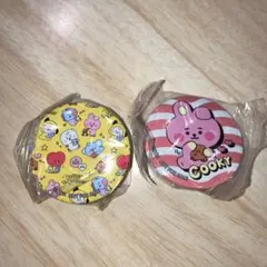 くら寿司　ビッくらポン　BT21 缶バッジ2個セット