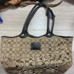 COACH ショルダーバッグ ベージュ/ブラウン