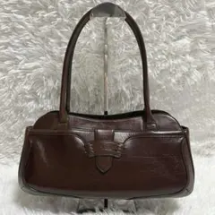 《美品》Dakota アンティコ トートバッグ ハンドバッグ レザー ブラウン