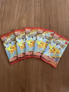 未開封　マクドナルド　ハッピーセット　ポケモンカード　5パック　マック　プロモ
