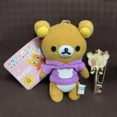 리락쿠마 カラフルパーカー マスコットキーチェーン 코리락쿠마 鍵キーチェーン