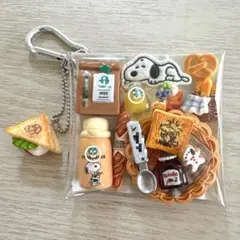 ガチャ詰めポーチ スヌーピー ピクニック