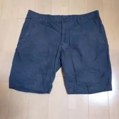 KOE ショートパンツ ネイビー リーフ柄 Lサイズのサムネイル