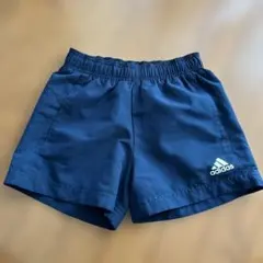 adidas ネイビー ショートパンツ 140cm