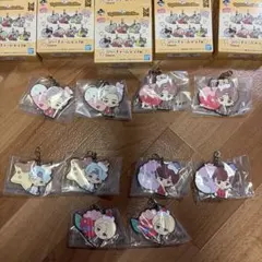 一番くじ BTS TinyTANタイニータン ラバーチャーム10個セット