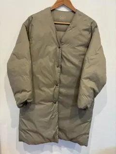 無印良品　軽量ポケッタブルダウンコート