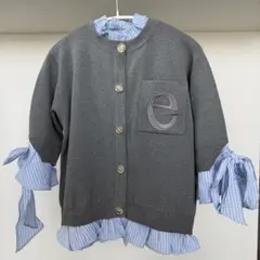 エイミーイストワール Attachedcollarハーフスリーブカーディガンのサムネイル