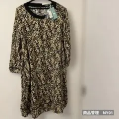 MELROSE CLAIRE MULHOUSE 長袖ワンピース 新品タグ付き - メルカリ