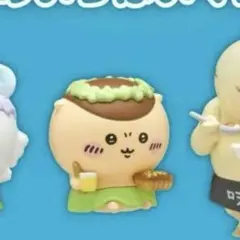 映画ちいかわ 人魚の島のひみつ たべものいっぱいマスコット くりまんじゅう