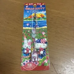 ご当地キティ　鹿児島限定　紫芋バージョン　ストラップ