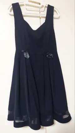 Amavel アマベル ジャンパースカート 黒のサムネイル
