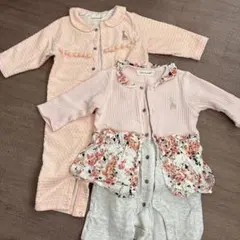 Sophie la girafe ロンパース 2点セット