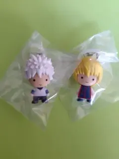HUNTER×HUNTER　めじるしアクセサリー　クラピカ　キルア　2個セット