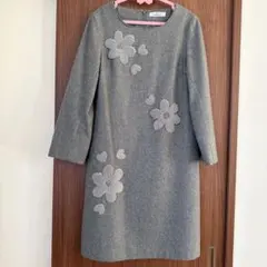 GALLERY VISCONTI ウール ワンピース チュニック 長袖 可愛い