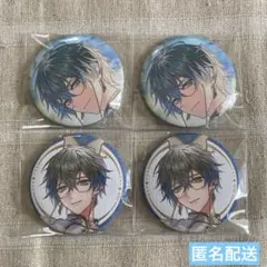 匿名配送 にじさんじEN Ike Eveland 3周年 缶バッジ 4点セット