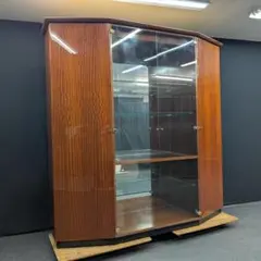 高級家具トゥーリ☆ガラス飾り棚 - メルカリ
