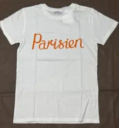キツネティー パリジャンプリントロゴ Tシャツ XXSサイズ PARISIEN