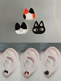 にこ様専用 キヨ猫 金属ポストピアス1点 - メルカリ
