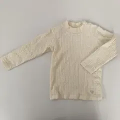 コノコ conoco 白 長袖カットソー トップス 95 ベビー服 女の子