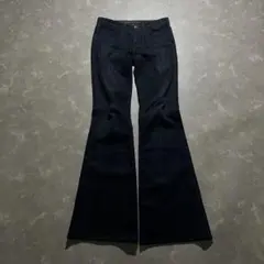 archive flare denim pants y2k grunge