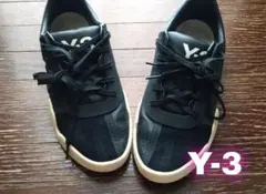 再値下❤Y-3スニーカーYunuブラック×ホワイト　Yohji Yamamotoのサムネイル