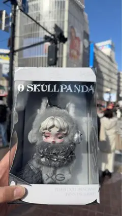 【匿名配送】 SKULLPANDA × XG ぬいぐるみペンダント（日本限定）