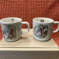 Wedgwood ピーターラビットマグカップ 2個セット