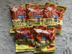 北辰フーズ JELLY＆ME 鉄分ブラッドオレンジゼリー 5セット