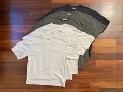 UNIQLO UエアリズムコットンオーバーサイズTシャツ5分袖Mサイズ７枚セット