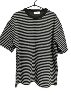 PLUS ONE ボーダー 半袖 Tシャツのサムネイル