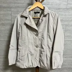 KORET ジャケット ハウンドトゥース柄 裏地付き 中綿入り