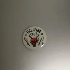 Stranger things 缶バッチ hellfire