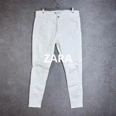 ZARA スキニージーンズ デニム ダメージジーンズ