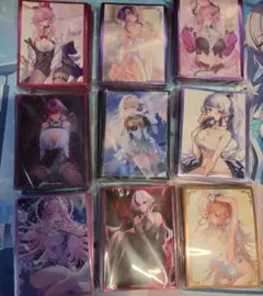 幽閉サテライト&少女フラクタル カードスリーブ 9個セット 東方 同人