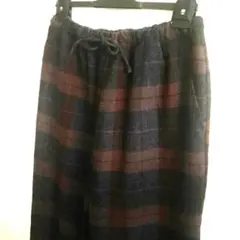 未使用Samansa Mos2 パンツ チェック サマンサモスモス sm2